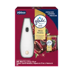GLADE - Ambientador Automático Moras Festivas Envase 270 mL