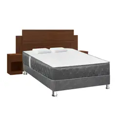 FORLI - COMBO CAMA ACQUA 2 PLZ + CABEC NOCHE CAC