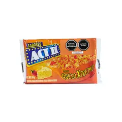 ACT II - Popcorn para Microondas Queso Xtremo Empaque 89 g