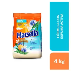 MARSELLA - Detergente en Polvo Brisas del Norte Bolsa 4 Kg
