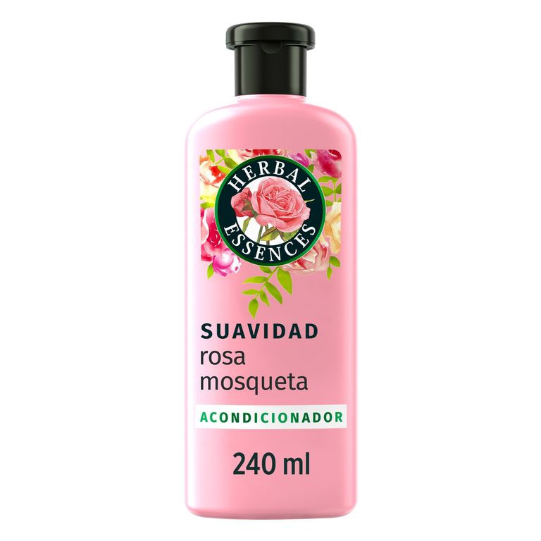 Acondicionador Herbal Essences Suavidad Rosa Mosqueta Envase 240 mL