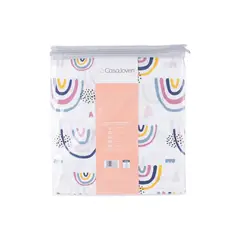 CASA JOVEN - JUEGO DE SABANAS INFANTIL ARCOIRIS