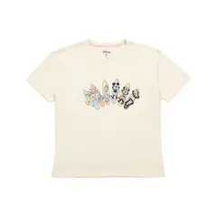 DISNEY - Polo Manga Corta Oversize Mujer Mickey