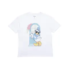 DISNEY - Polo Manga Corta Oversize Mujer Donald