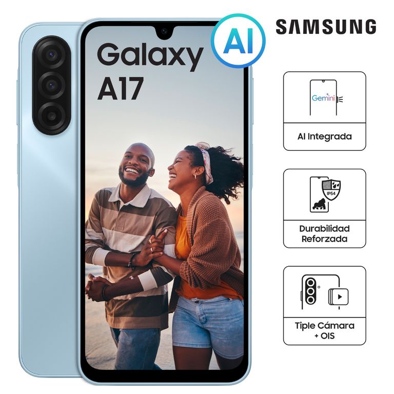 Smartphone Galaxy A17 256Gb Light Blue