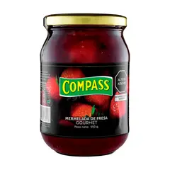 COMPASS - Mermelada Gourmet Fresa Envase 550 g