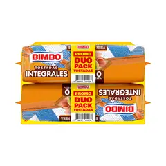 BIMBO - Tostadas Integrales Pack 2 Und