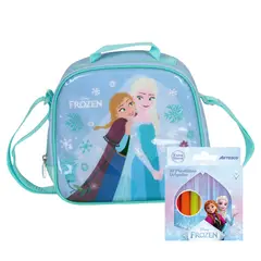 ARTESCO - Lonchera Promocional + Plastilina Frozen 2026