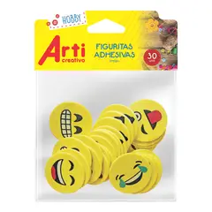 ARTI CREATIVO - Stickers Emojis en EVA 30 Und