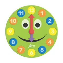 ARTI CREATIVO - Reloj Puzzle 15 cm de Diámetro