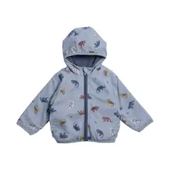 REDWOOD - Casaca Polar Reversible Bebe Niño