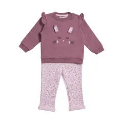 REDWOOD - Conjunto Fleece 2 Piezas Bebe Niña