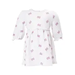 REDWOOD - Vestido Fleece Manga Larga Bebe Niña