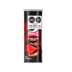 PRINGLES - Papas Upside Down Tocino Envase 100 g