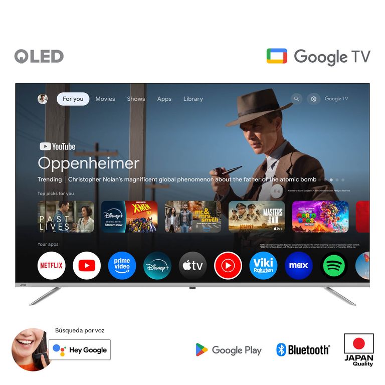 Televisor 65'' QLED 4K UHD Google