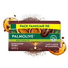 PALMOLIVE - Jabón de Tocador Café Empaque 6 Und