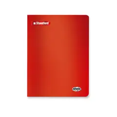 GENERICO - Cuaderno Standford 80 Hojas Junior High School Cuadriculado M R Gofrado