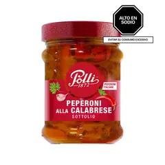 undefined - Pimientos Asados a la Calabresa Polli Pote 285 g