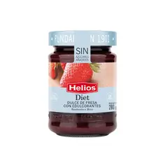 HELIOS - Dulce de Fresas con Edulcorante Envase 340 g