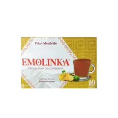 undefined - Emoliente Instantaneo Piña y Membrillo Emolinka Caja 10 Sobres
