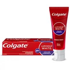 COLGATE - Pasta Dental Blanqueadora Luminous White Color Correct Envase 66 mL