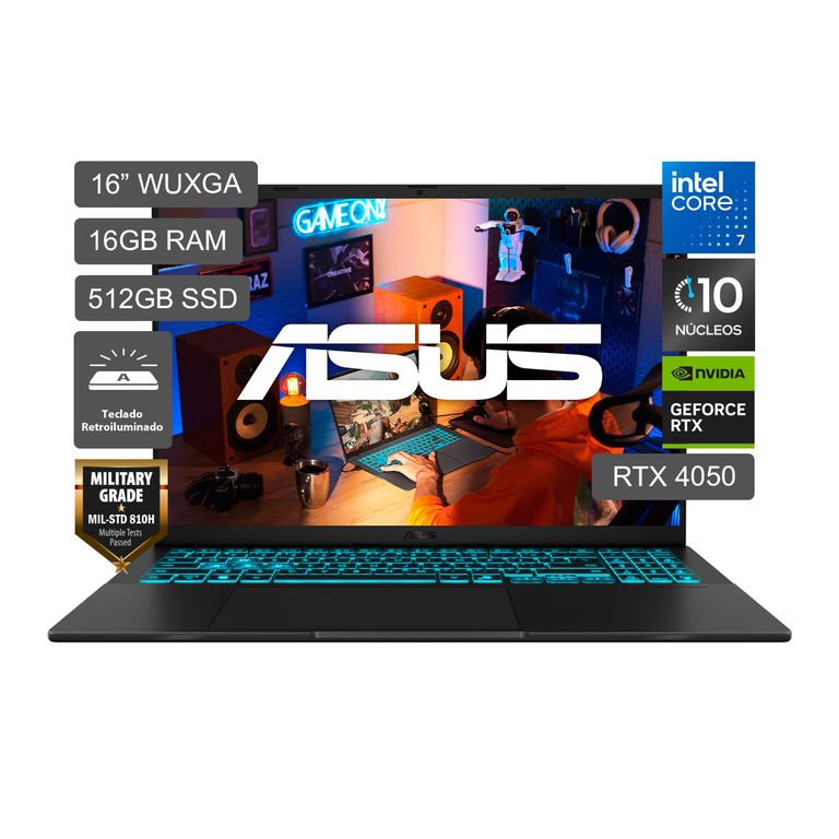 Laptop Gamer V16 C7 240H 512GB 16GB Rtx4050 6GB