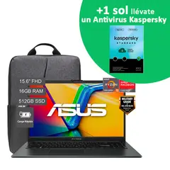 ASUS - Laptop Vivobook Go 15 R5 7520U 512GB 16GB