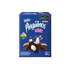 MARINELA - Bizcocho Pinguino Mini Original Caja 8 Und