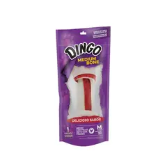 DINGO - Snack para Perros Medium Bone Bolsa 1 Und