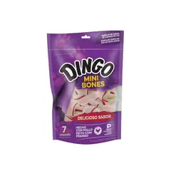 DINGO - Snack para Perros Mini Bones Bolsa 7 Und