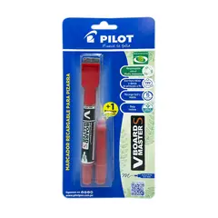 PILOT - Marcador para Pizarra V-Board Master Rojo + Borrador