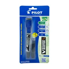 PILOT - Marcador para Pizarra V-Board Master Azul + Borrador