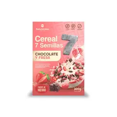 NATURANDES - CEREAL 7 SEMILLAS CHOCO FRESA X 200G