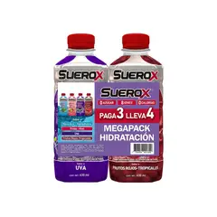 SUEROX - 4PACK REHID SURTIDO 630ML