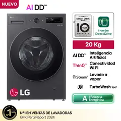 LG - LAVADORA WM20EGNTS6P
