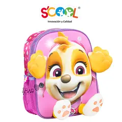 PAW PATROL - Mochila Scool Magic Kids con Luces y Sonido Sky