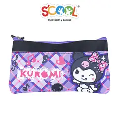 undefined - Cartuchera Scool Ranger Kuromi de Tela Chica