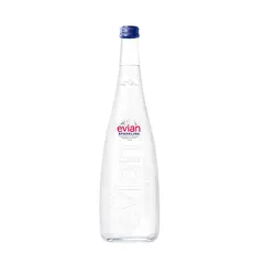 EVIAN - Agua con Gas Botella 750 mL