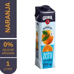 GLORIA - Bebida Zero Naranja Caja 1 L