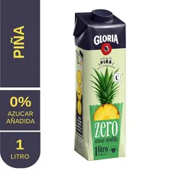 GLORIA - Bebida Zero Piña Caja 1 L