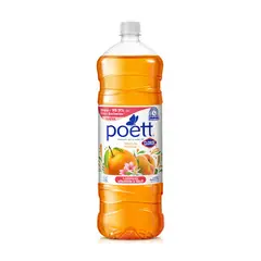 POETT - Limpiador Líquido Frescura Tropical Botella 1.8 L