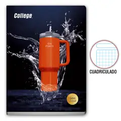COLLEGE - Cuaderno Deluxe Lumen Gold 80 Hojas