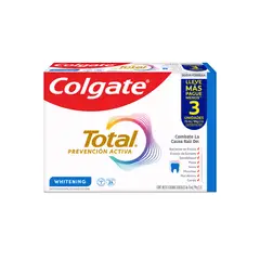COLGATE - Crema Dental Total Whitening Pack 3 Und