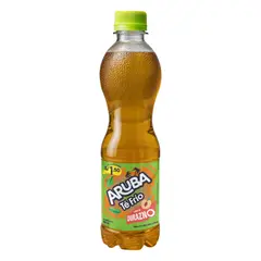 ARUBA - Bebida Té Verde Sabor Durazno Botella 400 mL