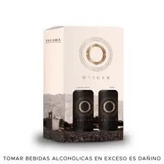 TACAMA - Vino Tinto Origen Malbec Pack 2 Botellas 750 mL