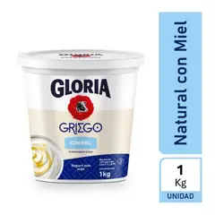 GLORIA - Yogurt Griego con Miel Pote 1 Kg
