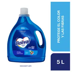 BOLIVAR - Detergente Líquido Floral Fluye Bolívar Botella 5 L