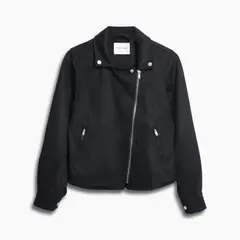 REDWOOD - Casaca Suede Biker Mujer