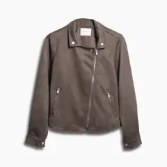 REDWOOD - Casaca Suede Biker Mujer