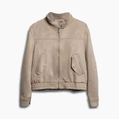 REDWOOD - Casaca Suede Bomber Mujer